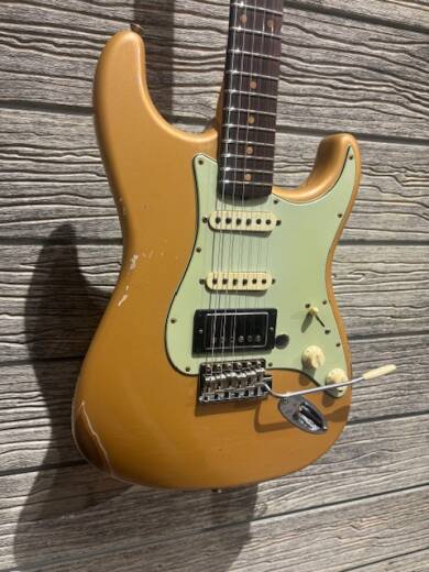 Store Special Product - Fender Custom Shop - 59 LPD STRAT HSS REL DESERT SAND MET